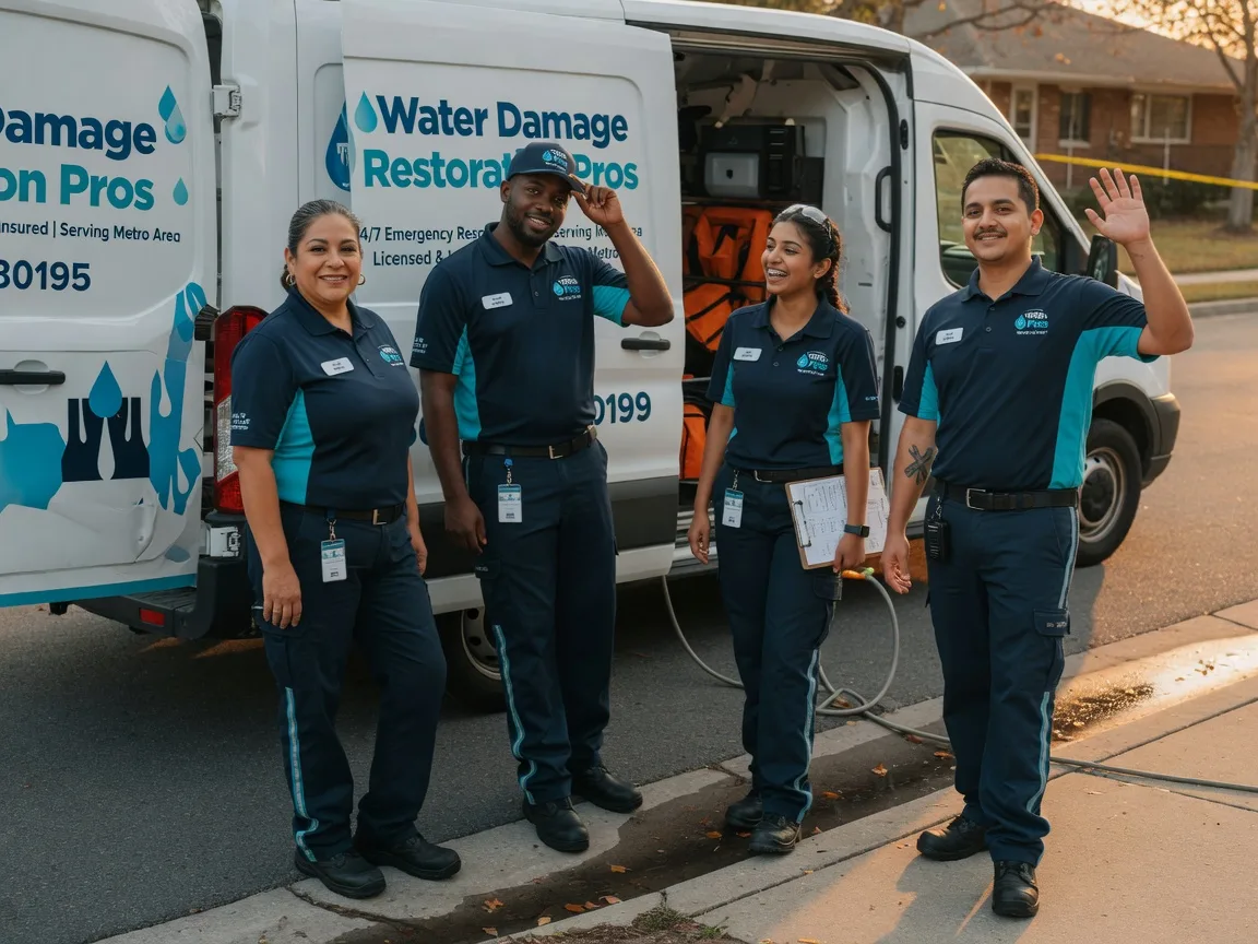 Water Damage Restoration company in Mantador, ND